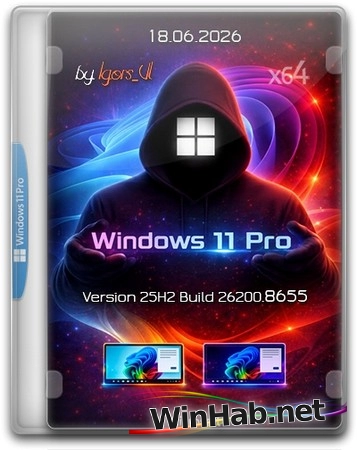 Windows 11 Pro 25H2 Build 26200.8655 by Igors_VL
