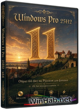 Windows 11 Pro с оптимизацией 25H2 Build 26200.8655 by Rsload