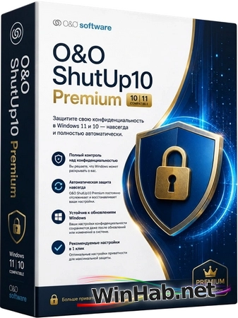 Настройка Windows O&O ShutUp10 Premium 3.2.1111