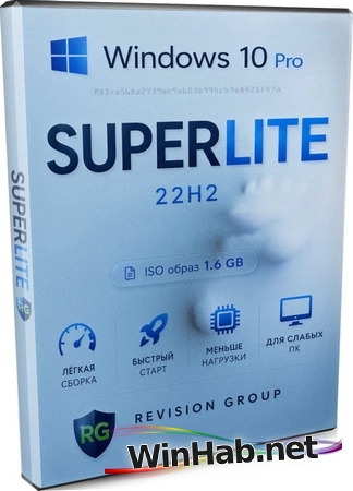 Windows 10 Super Lite Pro 22H2 Build 19045.7417 by Revision