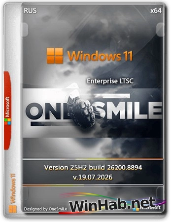 Windows 11 LTSC 26200.8894 by OneSmiLe