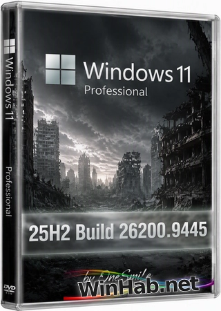 Windows 11 Pro 25H2 Build 26200.9445 by OneSmiLe