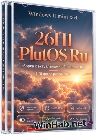 Windows 11 Mini 26H1 Build 28000.2954 PlutOS