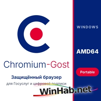Браузер Chromium-Gost 156.0.8078.48 Portable сборка autosettings.win