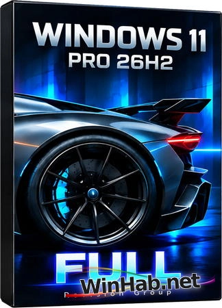 Улучшенный оригинал Windows 11 26H2 Pro 26300.9807 by Revision