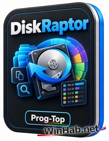 Анализатор дискового пространства DiskRaptor 1.0.48