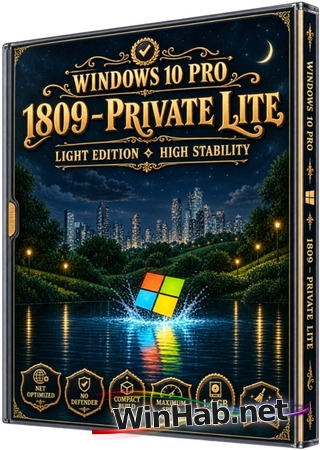 Легкая сборка Windows 10 Pro 1809 Build 17763.9247