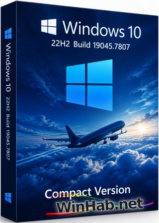 Windows 10 22H2 Build 19045.7807 Compact version