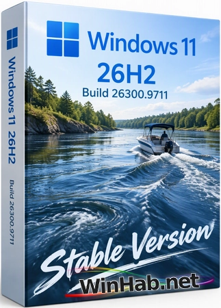 Windows 11 Pro 26H2 Build 26300.9711 Stable Version